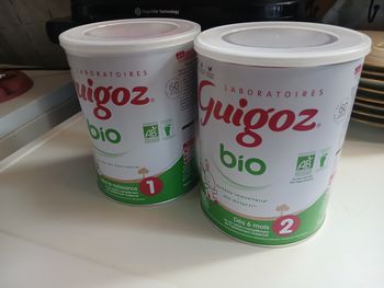 Guigoz bio 1 et 2