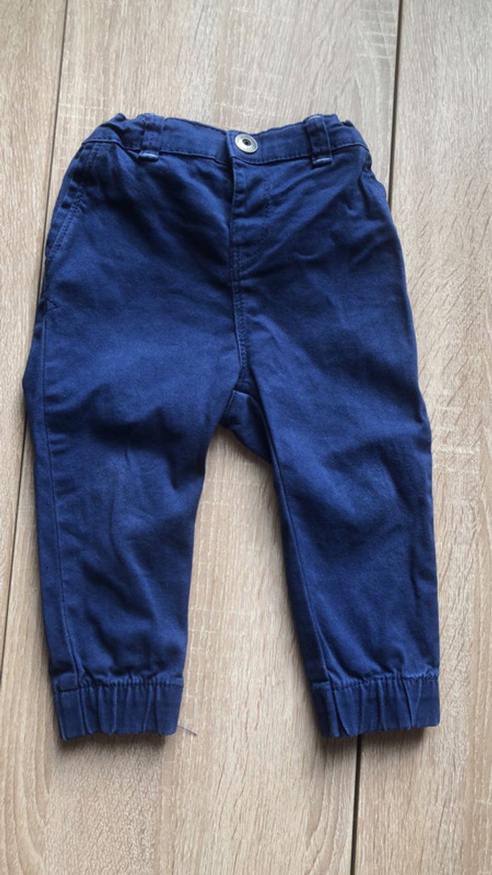 Pantalon bleu 80cm