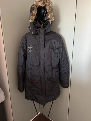 Manteau hiver noir Lady de luxe