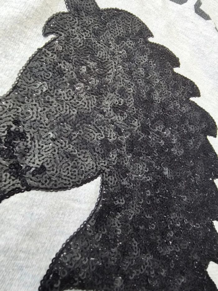 Pull licorne sequins 13 14 ans fille gris - photo numéro 10