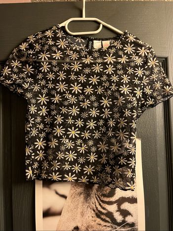 TEE shirt transparent marguerite
