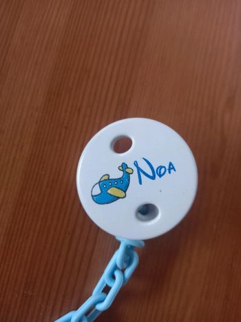 Attache sucette Noa garçon