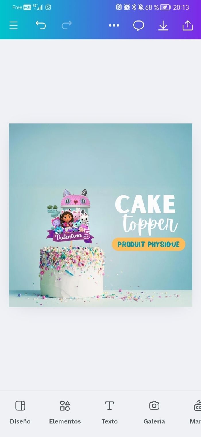 Pinata Gabby chat / Gabby et la maison magique - photo numéro 10