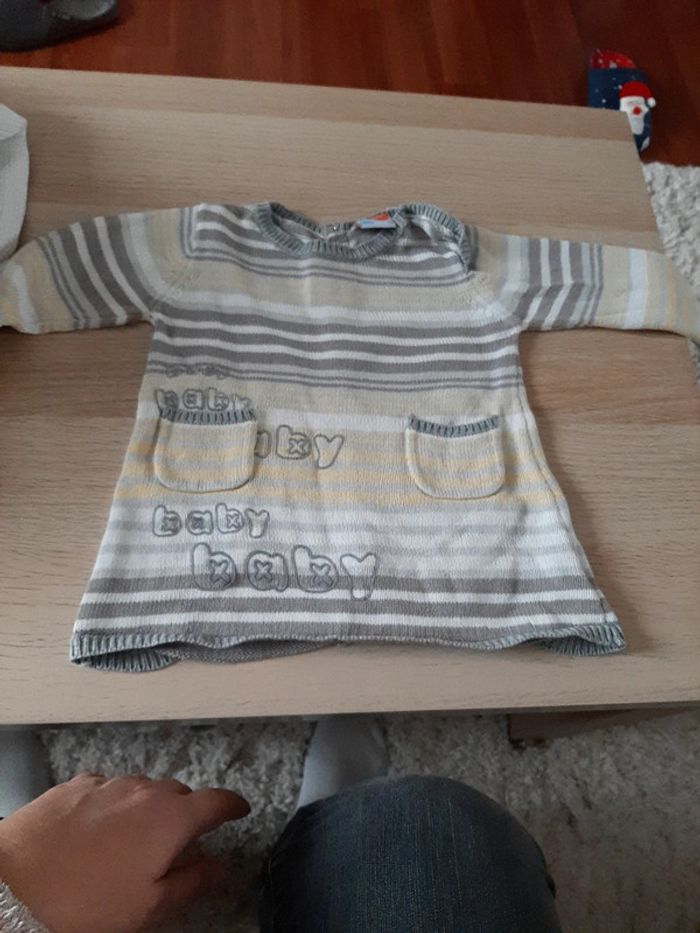 Robe pull 9 mois