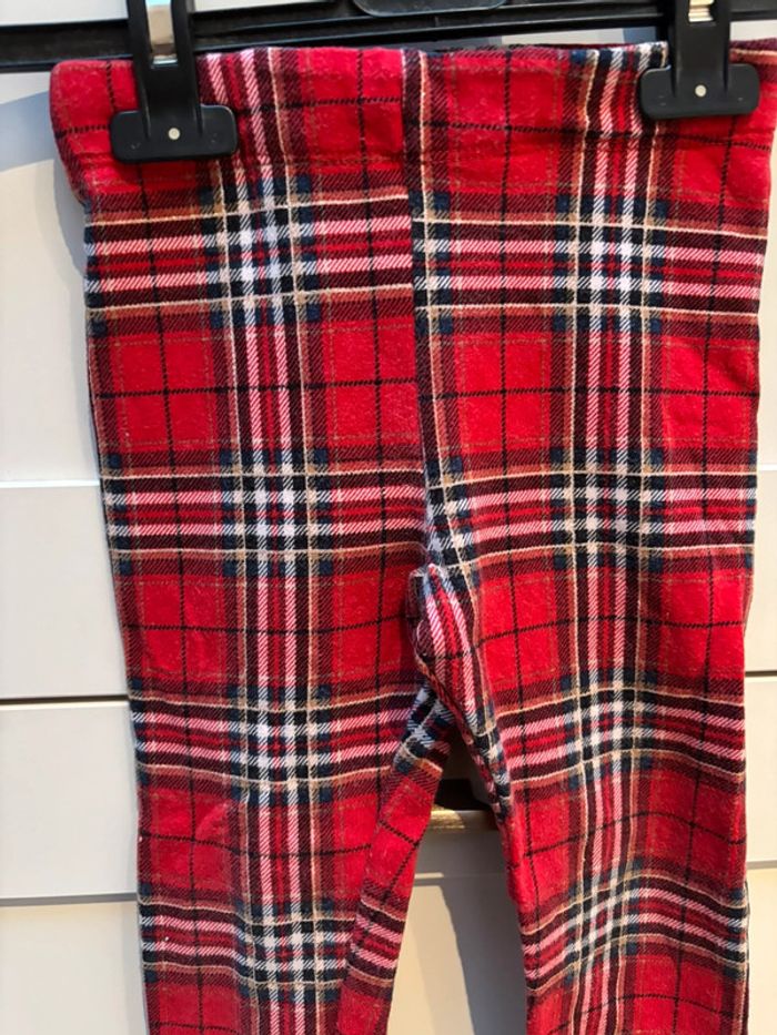 Legging écossais H&M taille 104cm - photo numéro 2