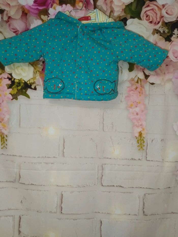 Manteau poisson 3mois