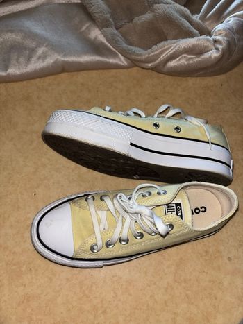 Converse jaune taille 36