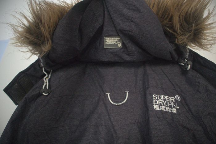 Manteau gris foncé Superdry - photo numéro 10