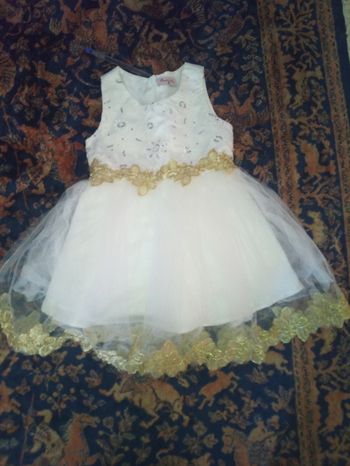 Robe bébé fille a payette