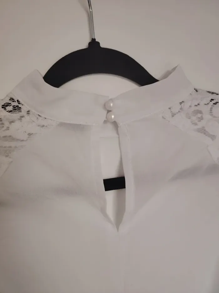 Blouse femme shein dentelle - photo numéro 4
