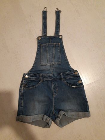 Salopette short 14 ans