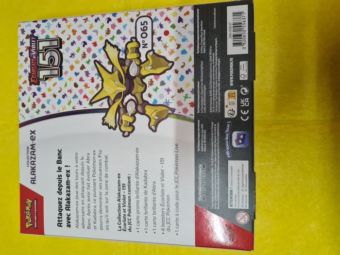 Coffret Pokémon 151 Alakazam Ex , Écarlate et Violet 151 EV03.5 - photo numéro 2