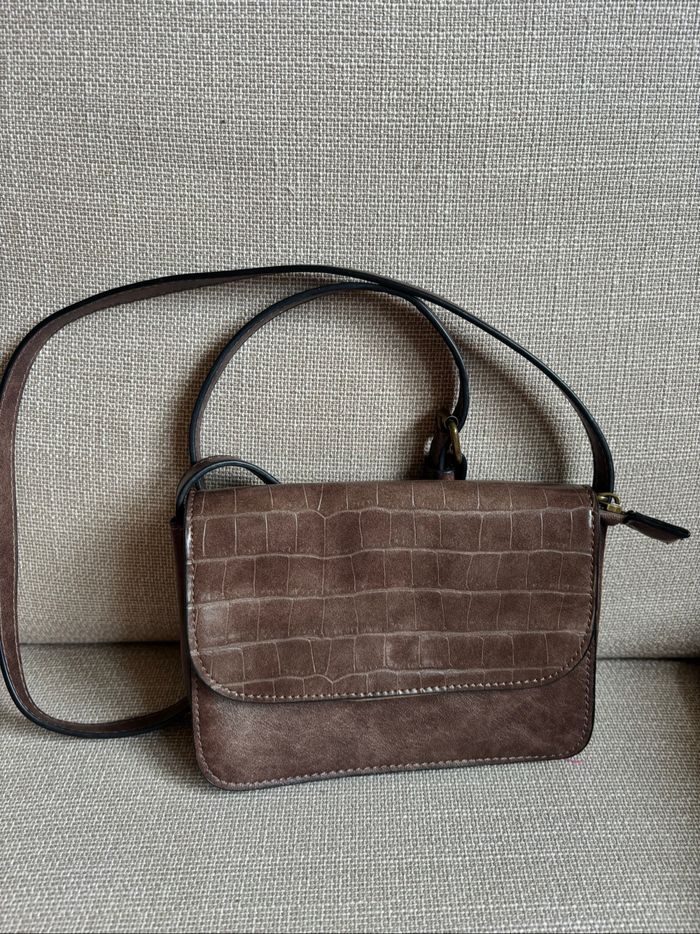 petit sac à main marron