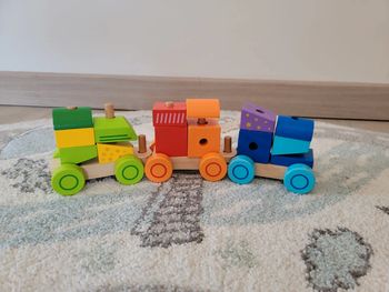 Lot jouets en bois 🚂