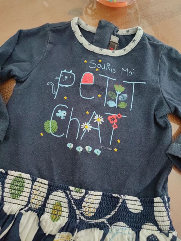 Robe catimini 6 mois - photo numéro 2