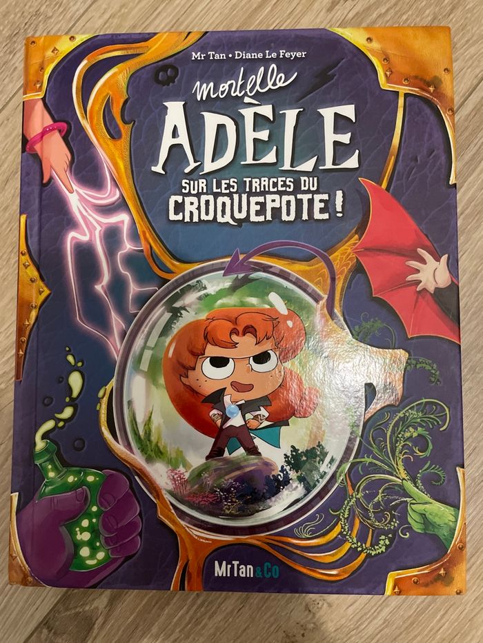 Bd Mortelle Adele sur les traces du croquepote !