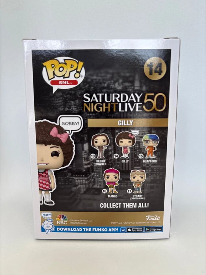Funko pop gilly Saturday night live 50 14 snl nbc - photo numéro 3