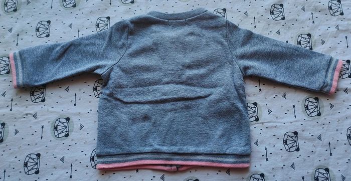 Veste grise taille 6 mois - photo numéro 2