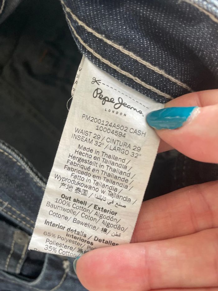 Jean pepe jeans en taille 40 - photo numéro 6