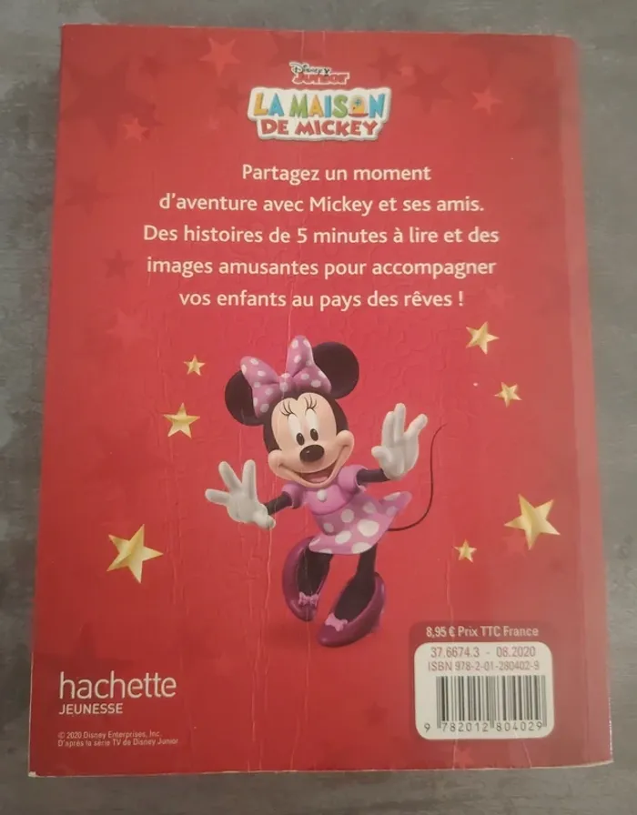 Livre Disney - 5 minutes pour s'endormir - photo numéro 2