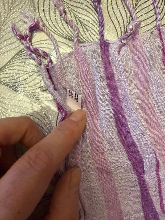 Foulard violet - photo numéro 3