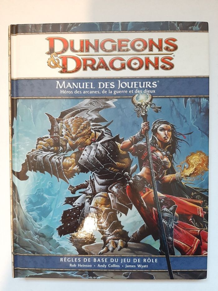 Dungeons & Dragons 4 - Manuel des joueurs - Règles de base du jeu de rôle