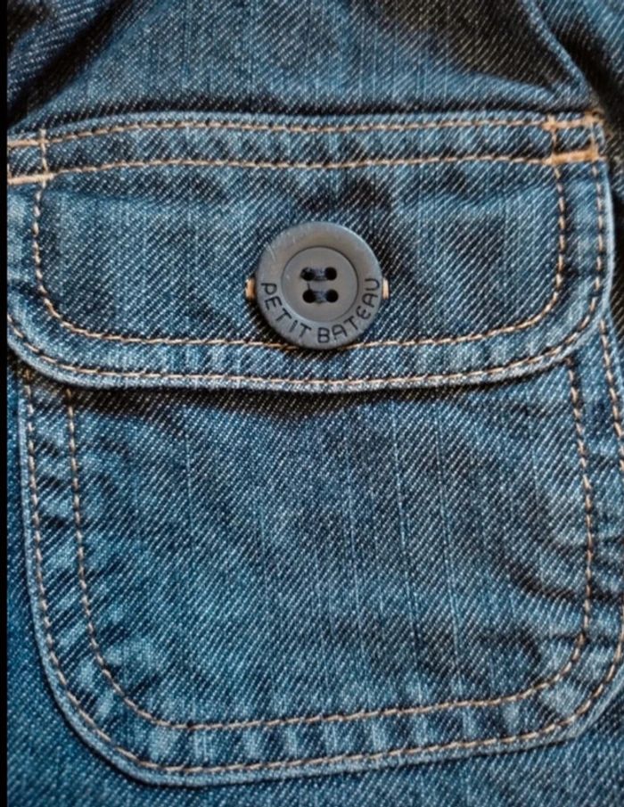 🌺Magnifique Jupe en jean Petit Bateau 6 ans🌺 - photo numéro 4