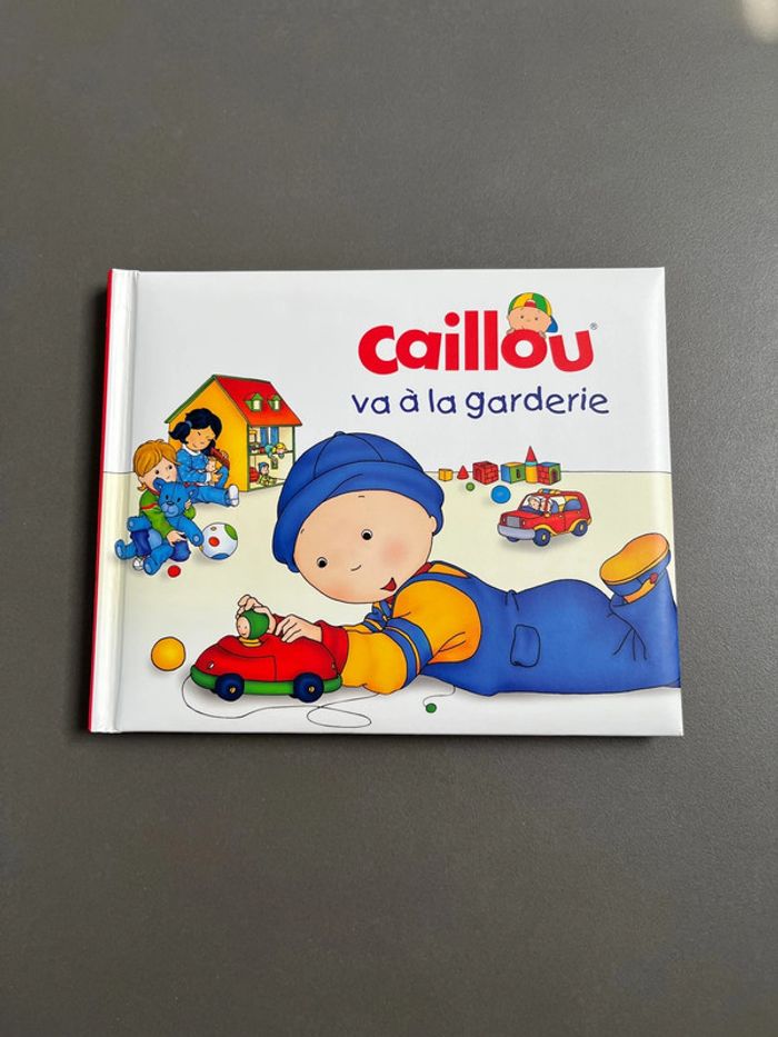 Livre caillou va à la garderie