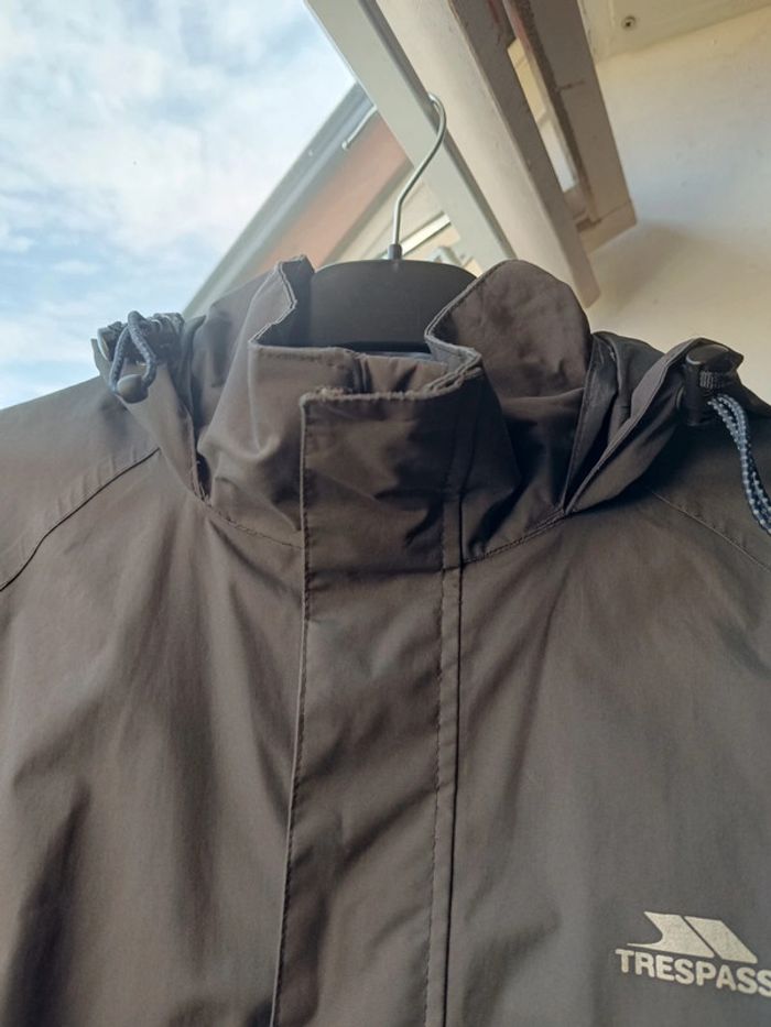 Imperméable trespass gris - photo numéro 4