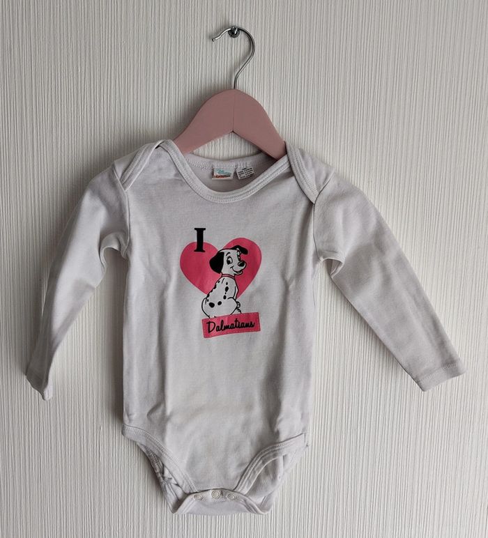 Body manche longue dalmatien bébé