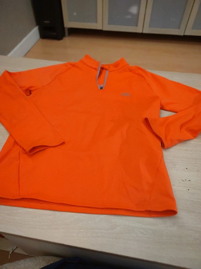 Haut sweat de course a pied kalenji 10/11 ans - photo numéro 2