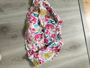 Mini jupe fleur