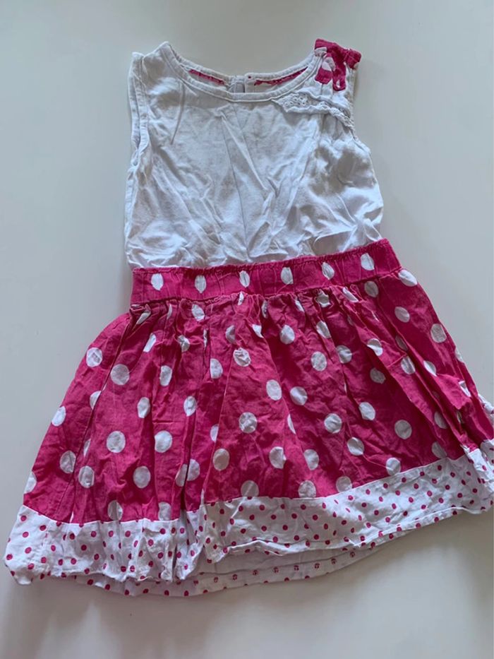 Lot 3 robes été sans manches 36 mois - photo numéro 4