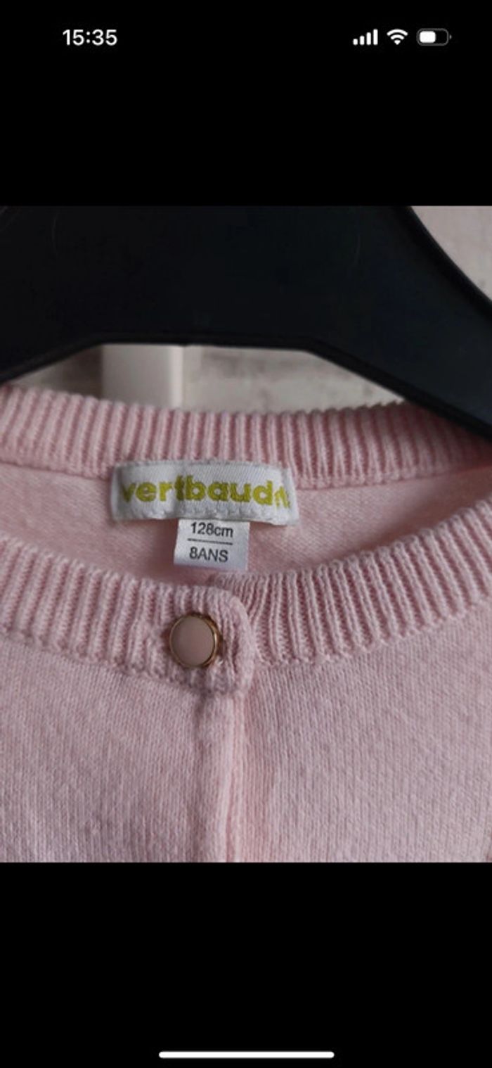 Gilet court Vertbaudet taille 8 ans - photo numéro 3