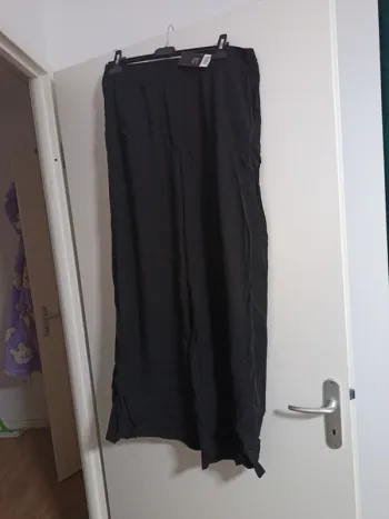 Pantalon a jambe large fluide 44 femme