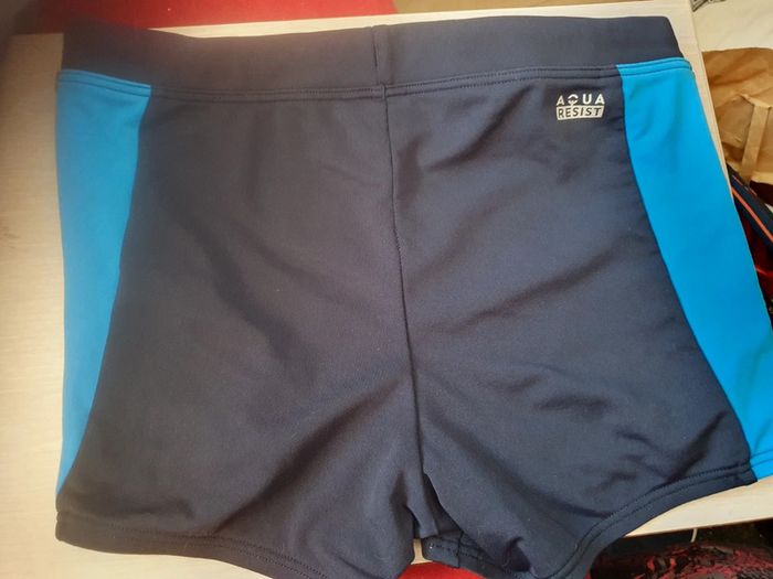 Boxer de bains nabaiji bleu et gris - photo numéro 2