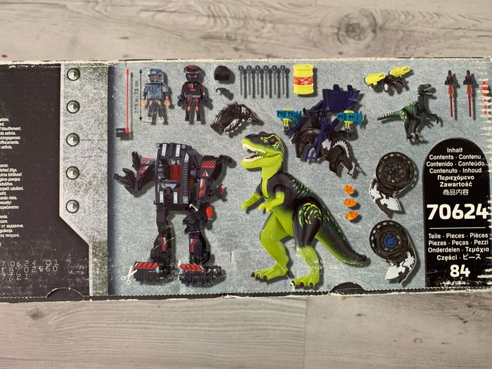 PLAYMOBIL 70624 Tyrannosaure et robot géant- Dino Rise - dinosaure combat - photo numéro 5
