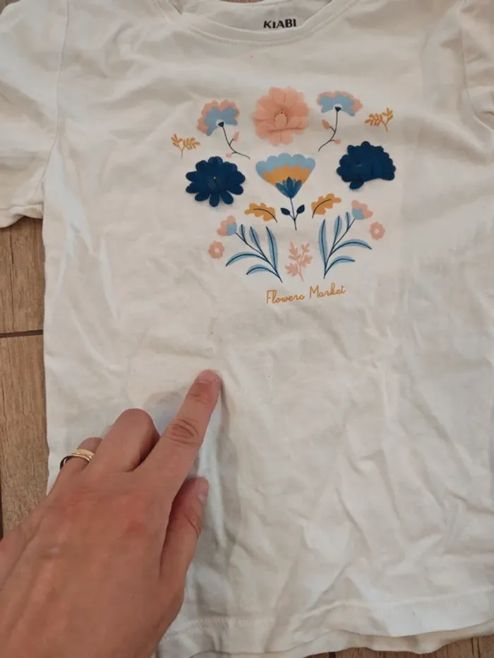 Lot de vêtements fille 5 ans tachés - photo numéro 4