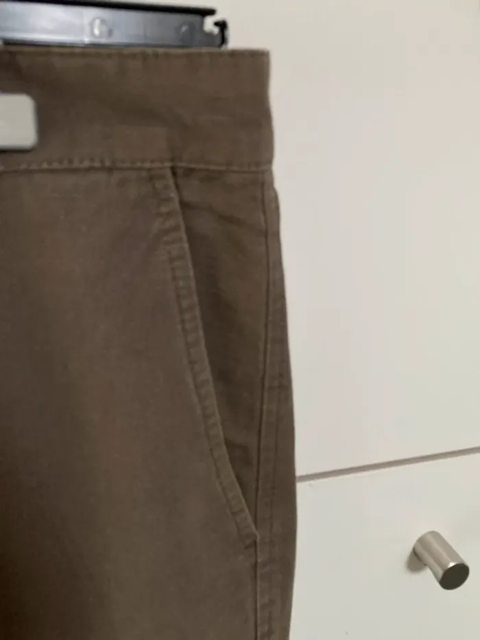 Magnifique pantalon en coton et en lin || taille XL - photo numéro 4