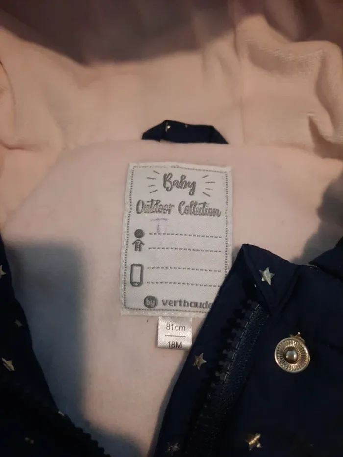 Manteau fille 18 mois - photo numéro 2