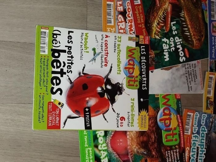 Lot de 7 magazines Wapiti année 2009-10 L026  7586089727 - photo numéro 9