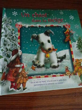 Livre Un chiot dans la neige
