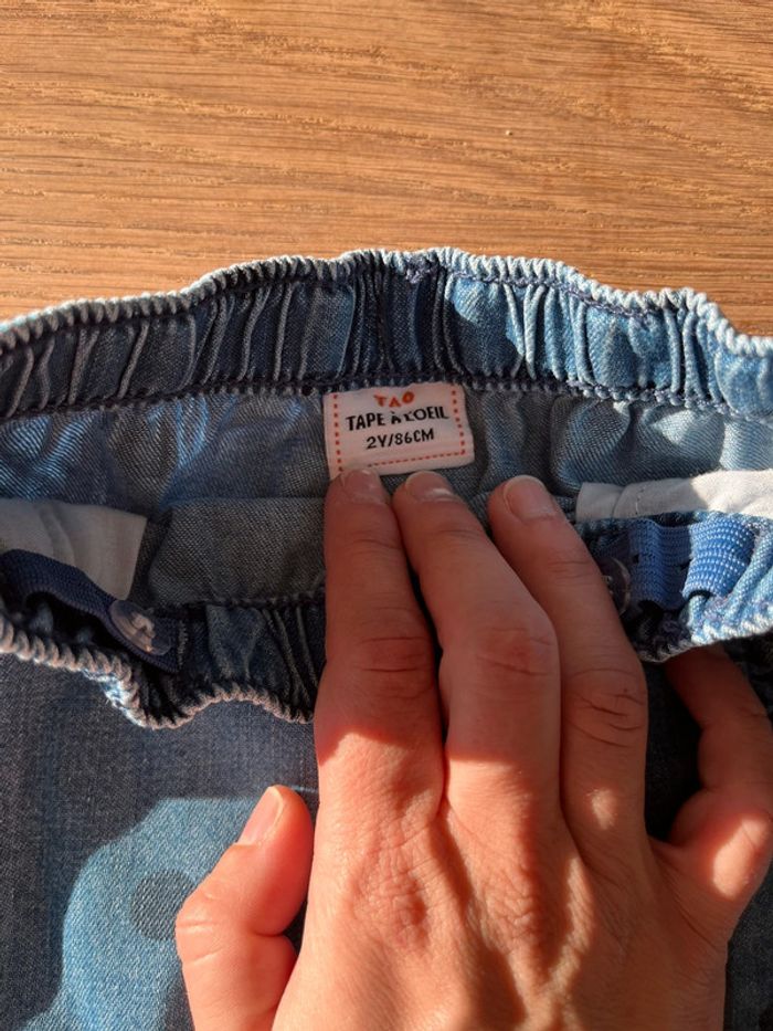 Ensemble jupe jean et t-shirt T.2a - photo numéro 5