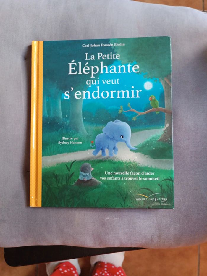 La petite éléphante qui veut s'endormir
