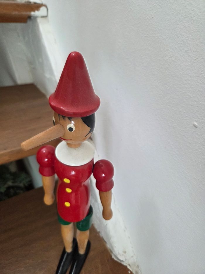 Pinocchio en bois - photo numéro 3