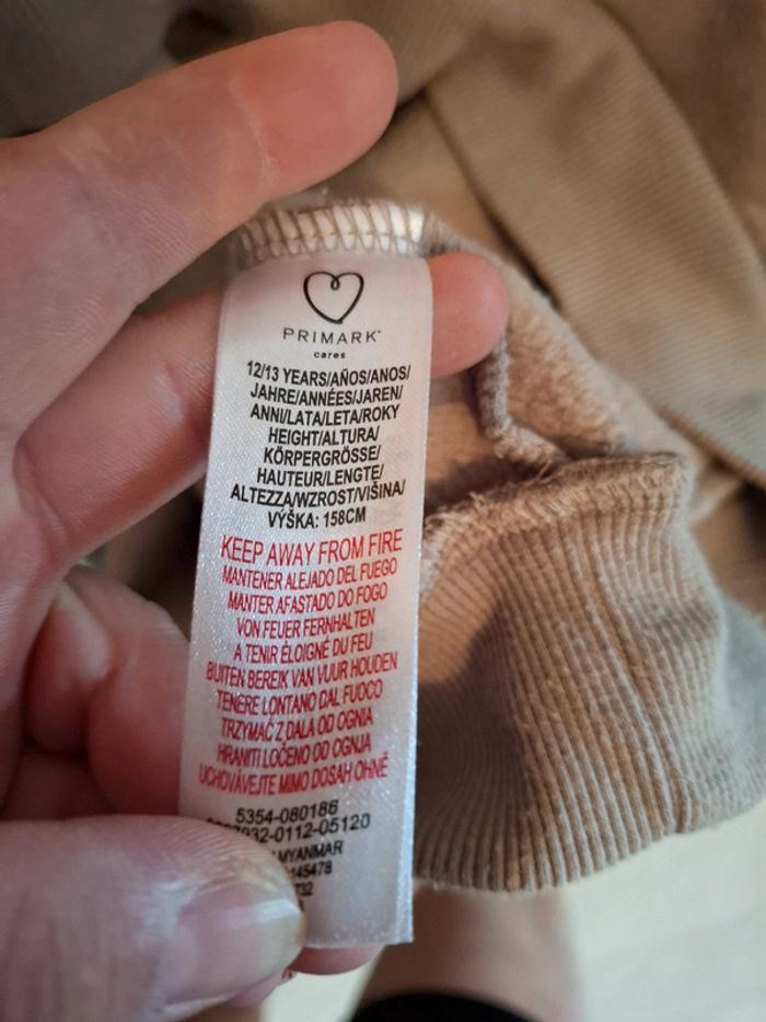 Magnifique sweet à capuche fille 12/14ans - photo numéro 4