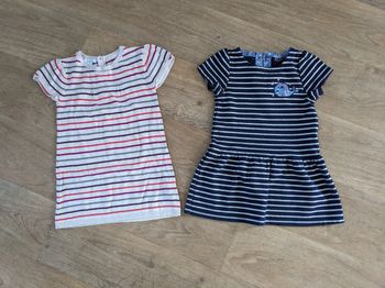 Lot de 2 robes 3 ans okaidi et sergent major