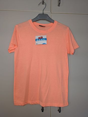 T-shirt Influx Basic Orange – Taille 10 Ans – NEUF