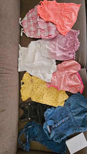 Lot robes 6 mois