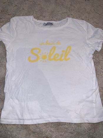 T-shirt un bain de soleil 12 ans